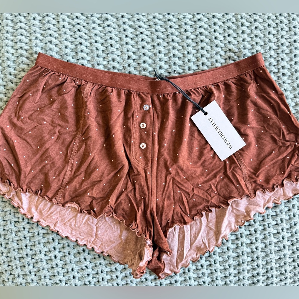 WeWoreWhat Booty Short Pajama NWT